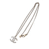 Chanel CC Gold Plated Strass Pendant Necklace Secondhand