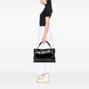 Chanel Crinkled Patent Rodeo Drive Tote Secondhand