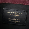 Burberry Small Leather and House Check Canvas Derby Macken Crossbody Secondhand