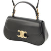 Celine Teen Shiny Calfskin Triomphe Lola Top Handle Bag Secondhand