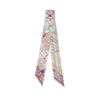 Hermès Brides et Gris Gris Silk Twilly Scarf Secondhand