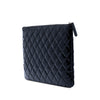 Chanel Medium Quilted Patent O Case Clutch Secondhand