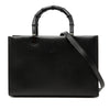 Gucci Leather Cinghiale Bamboo Tote Secondhand