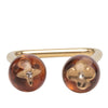 Louis Vuitton Resin Crystal Inclusion Fleur Bubble Cocktail Ring Secondhand
