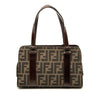 Fendi Zucca Canvas Handbag Secondhand