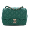 Chanel Mini Square Classic Lambskin Single Flap Secondhand