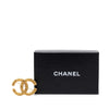 Secondhand Chanel CC Gold Plated Baroque Embossed Brooch