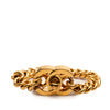 Chanel Gold Plated CC Turn Lock Bracelet Secondhand