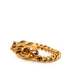 Chanel Gold Plated CC Turn Lock Bracelet Secondhand