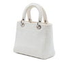 Dior Medium Embroidered Canvas Cannage Lady D Lite Secondhand