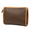 Celine Macadam Coated Canvas Clutch Secondhand