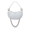 Chanel CC Mesh and Quilted Shiny Lambskin Chain Hobo Secondhand