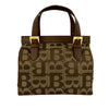 Burberry B Monogram Canvas Handbag Secondhand