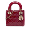 Dior Mini Patent Cannage Lady Dior Secondhand