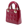 Dior Mini Patent Cannage Lady Dior Secondhand