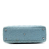 Dior Large Denim Cannage Acrylic Handles Lady Dior Secondhand