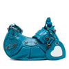 Balenciaga Croc Embossed Leather Motocross Le Cagole XS Secondhand