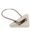 Prada Brass Enamel Triangle Logo Key Chain Secondhand