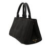 Prada Canvas Canapa Logo Satchel Secondhand