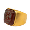 CC Logo-Debossed Signet Ring - '10s Second-hand