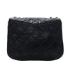 Chanel Medium Quilted Glazed Calfskin Bubble CC Flap Secondhand