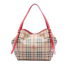 Burberry Small Haymarket Check Coated Canvas Canterbury Tote Secondhand