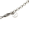 Gucci Sterling Silver Interlocking G Pendant Necklace Secondhand