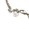 Gucci Sterling Silver Interlocking G Pendant Necklace Secondhand