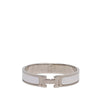 Hermès Narrow Enamel Clic H Bracelet GM Secondhand
