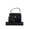 Chanel Mini Quilted Lambskin Kelly Top Handle Bag Secondhand