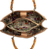 Gucci Limited Edition Medium Calfskin Bamboo Shopper Satchel Secondhand