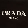 Prada Canapa Canvas Logo Wrislet Pouch Secondhand