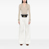 Fendi Leather FF Logo Baguette Belt Bag Secondhand