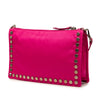 Prada Tessuto Studded Etiquette Shoulder Bag Secondhand