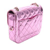 Chanel Mini Quilted Metallic Mirror Calfskin Hollywood Boulevard Flap Secondhand