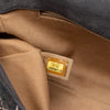 Secondhand Chanel Paris Edinburgh Medium Stitched Suede Saltire Single Flap