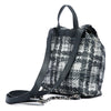 Chanel CC Nylon Tweed Printed Backpack Secondhand