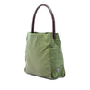 Prada Tessuto Enamel Top Handle Bag Secondhand