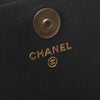 Chanel CC Quilted Caviar Heart Flap Phone Holder with Chain Secondhand