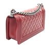 Chanel Old Medium Quilted Lambskin Boy Flap Secondhand