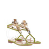 Dsquared2 Green Jewel Sandals - 2010s Second hand