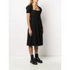 Romeo Gigli Black Embossed Dress - '90s Second hand