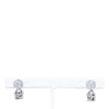 Platinum Diamond Earrings - '10s Second-hand