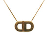 CD Logo Pendant Necklace - '10s Second-hand