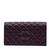 CC Quilted Caviar Flap Wallet - '10s Second-hand