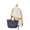 Denim Leather Tote Bag - '10s Second-hand