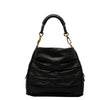 Pleated Leather Libertine Hobo Bag - '10s Second-hand