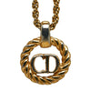 CD Logo Pendant Necklace - '10s Second-hand