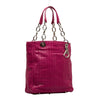 Woven Leather Chain Tote - '10s Second-hand