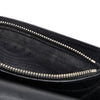 Embossed Leather Zip Around Wallet - '10s Second-hand